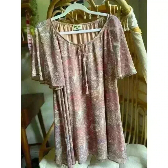 Show Me Your Mumu Bohemian tunic. Size L - Picture 6 of 6
